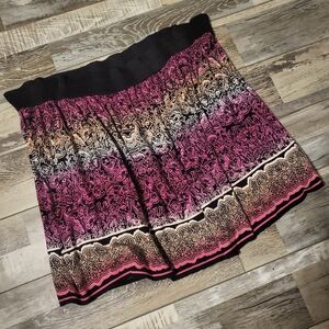 Speechless multicolored skirt